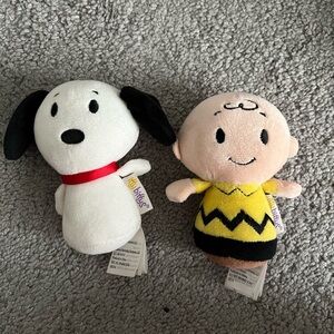 Itty Bittys Charlie Brown and Snoopy